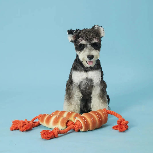HK Sausage Bun Dog Toy (L)