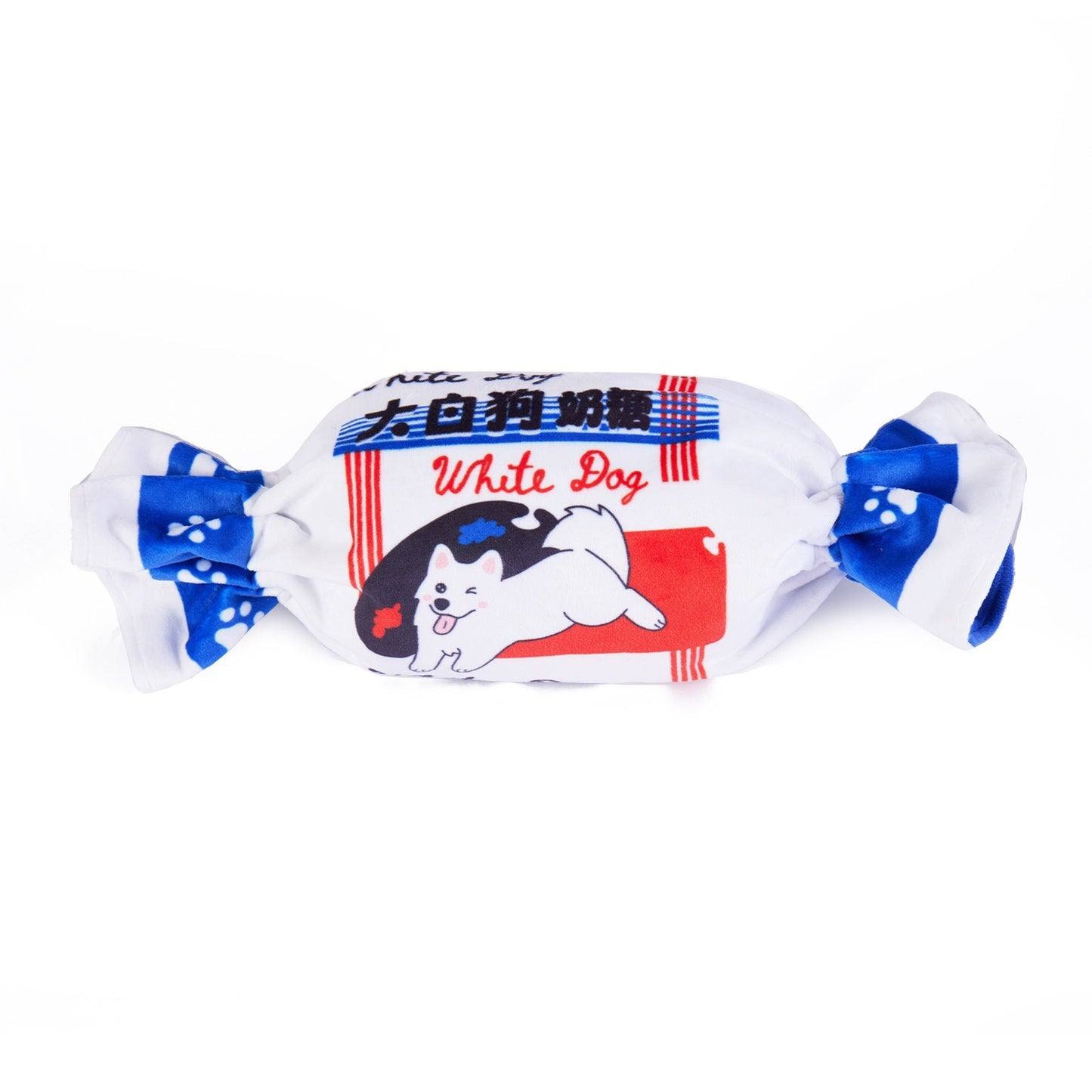 White Rabbit Candy Dog Toy