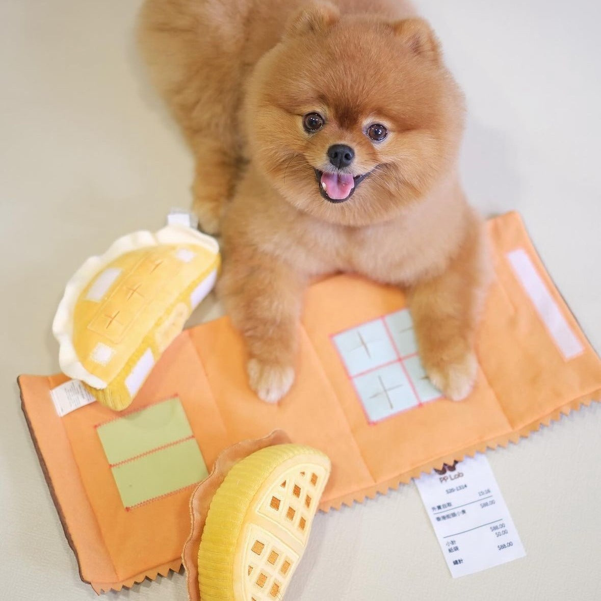 HK Waffle Dog Toy